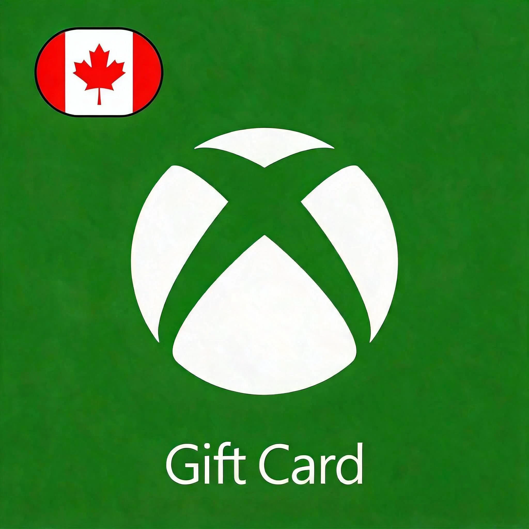 Xbox Gift Card — карта (Канада) — 50 CAD