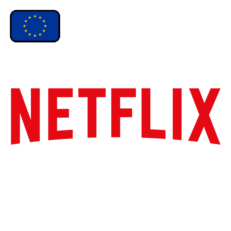 Netflix — карта (Европа) — 25 EU (Европа)