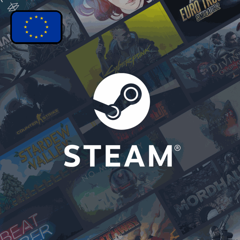 Steam Wallet Code — карта (Европа) — 30 EUR (Европа)