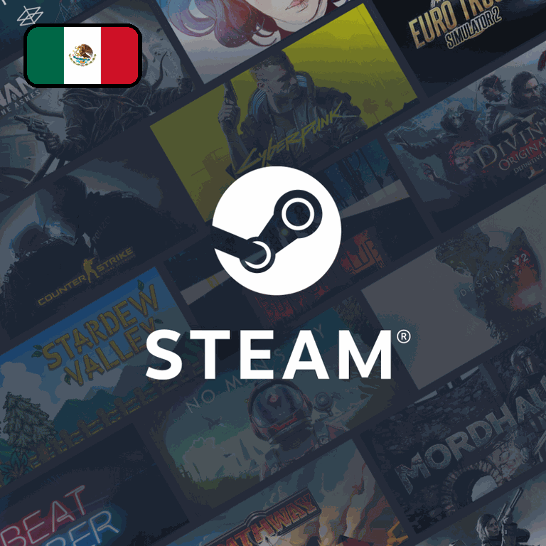 Steam Wallet Code — карта (Мексика) — 100 MXN (Мексика)