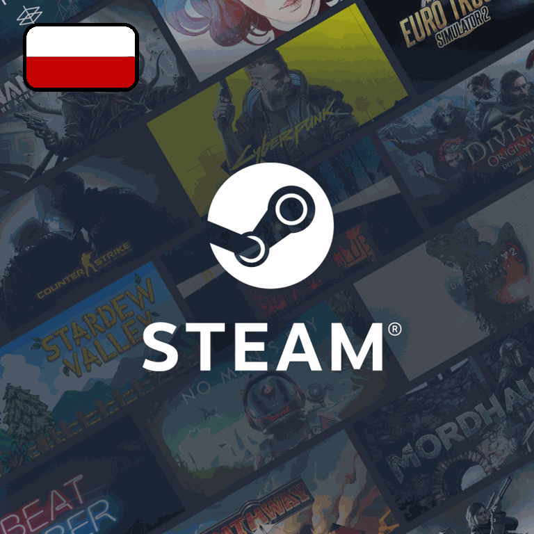 Steam Wallet Code — карта (Польша) — 40 PLN (Польша)