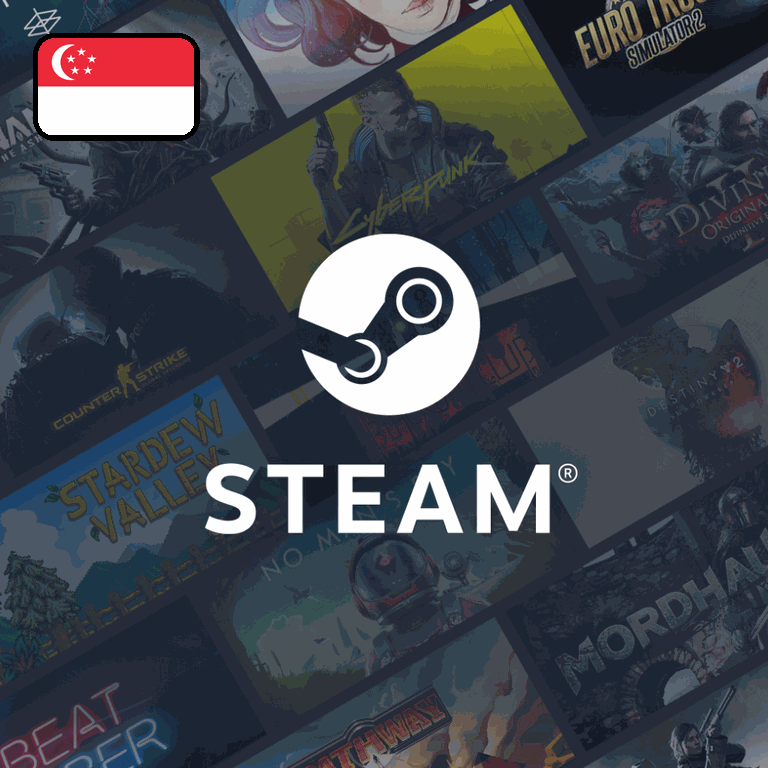 Steam Wallet Code — карта (Сингапур) — 50 SGD (Сингапур)