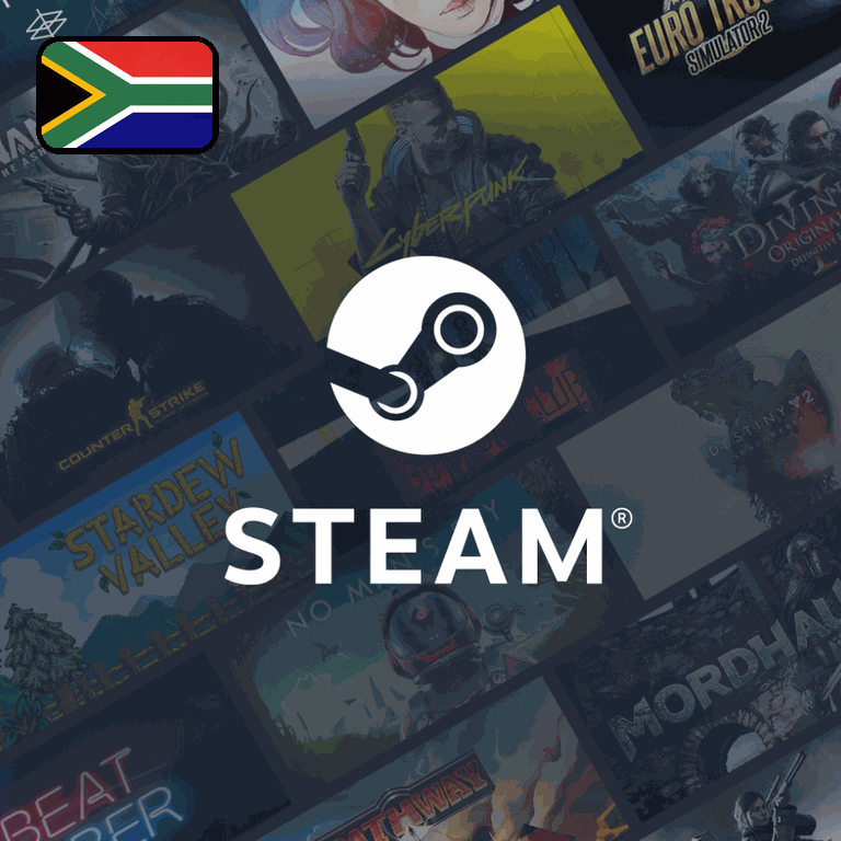 Steam Wallet Code — карта (ЮАР) — 80 ZAR (ЮАР)
